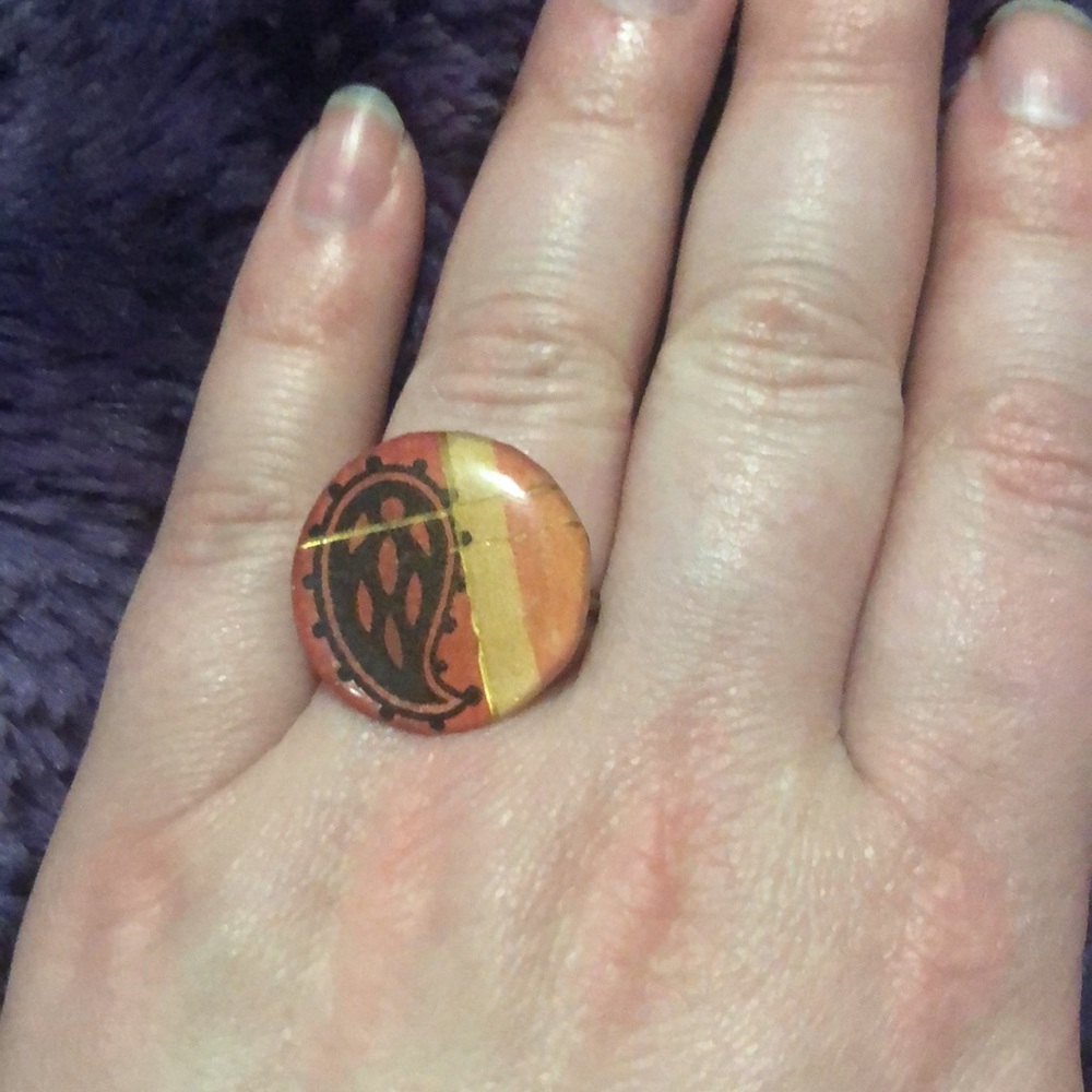 Handmade Adjustable Ring - Picture 3 of 3